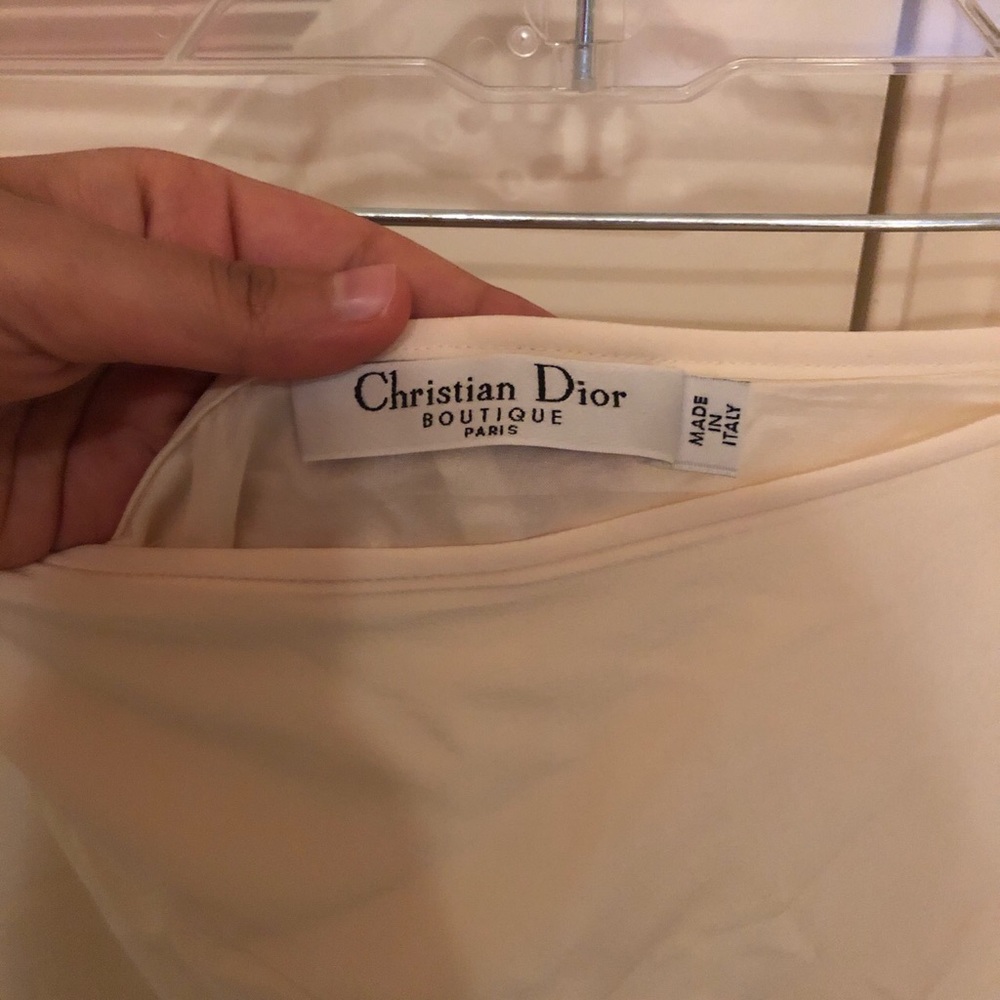 Christian Dior Silk Skirt